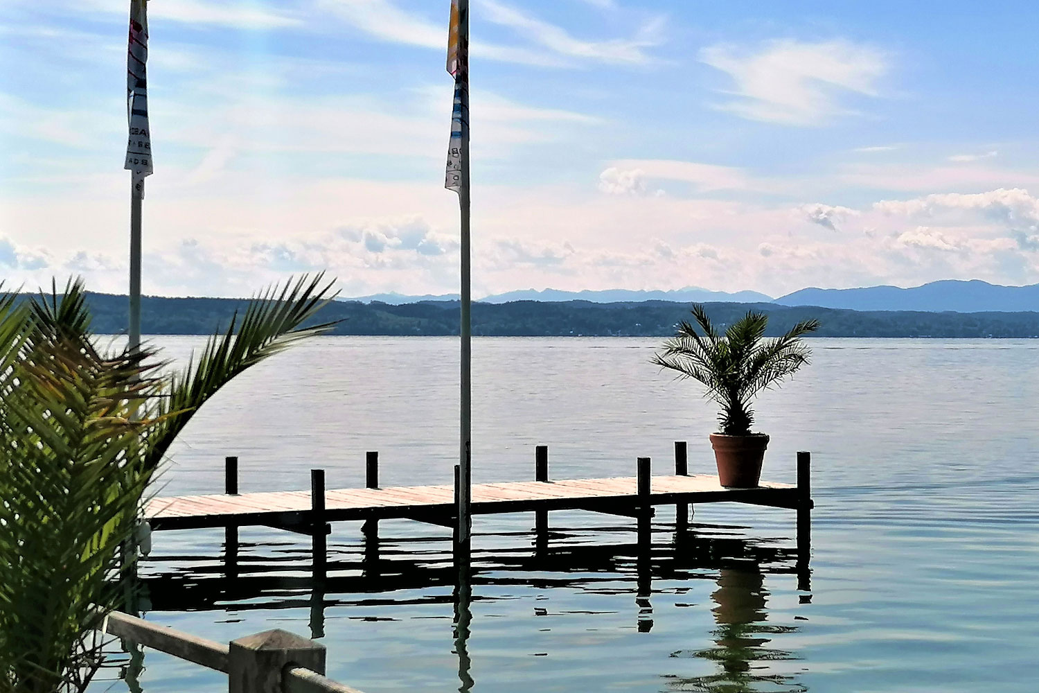 Steg in Tutzing am Starnberger See